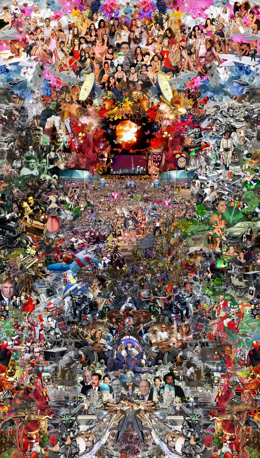 the_most_exciting_day — a digital collage built from images found on the net